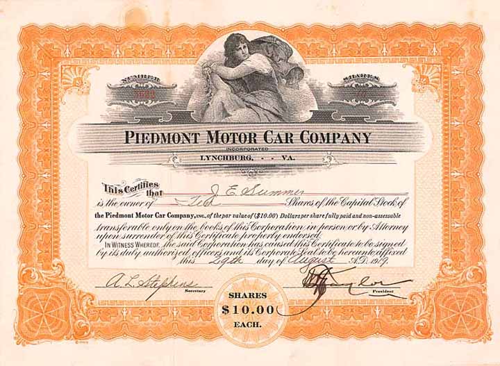 Piedmont Motor Car Co.