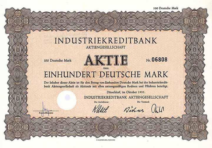 Industriekreditbank AG