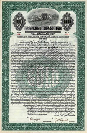 Eastern Cuba Sugar Corp.