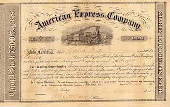 American Express Co. (OU Fargo, Holland, Butterfield)