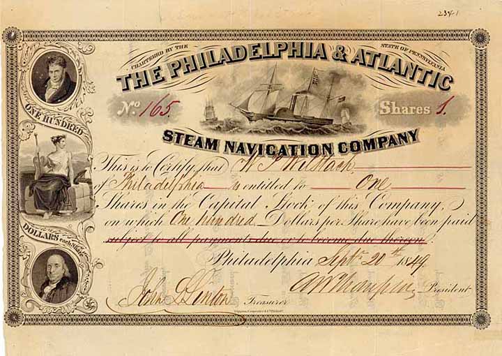 Philadelphia & Atlantic Steam Navigation Co.