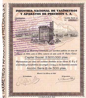Industria Nacional de Taximetros y Aparatos de Precision S.A.