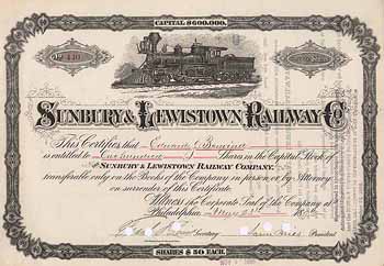 Sunbury & Lewistown Railway