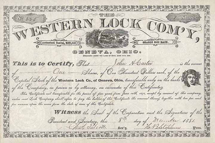 Western Lock Co. of Geneva