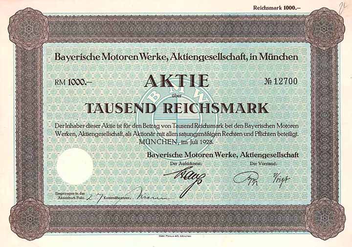 Bayerische Motoren Werke AG