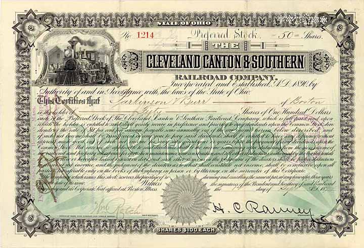 Cleveland, Canton & Southern Railroad