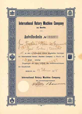 International Rotary Machine Company