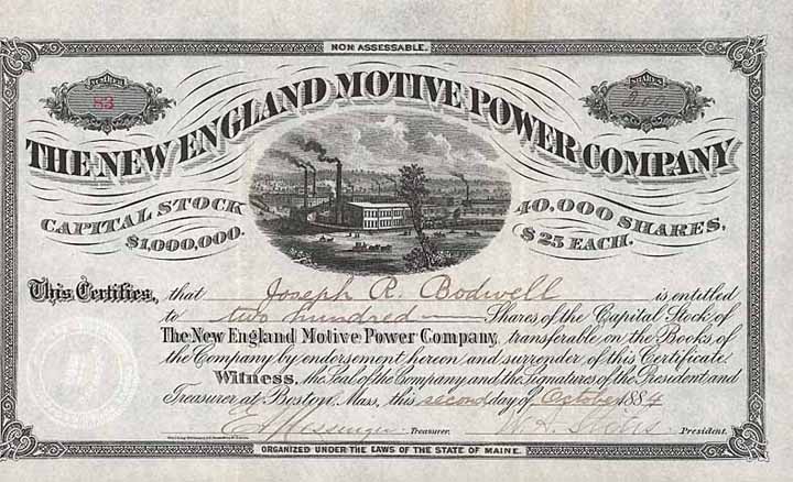 New England Motive Power Co.