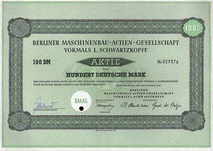 Berliner Maschinenbau-AG vormals L. Schwartzkopff