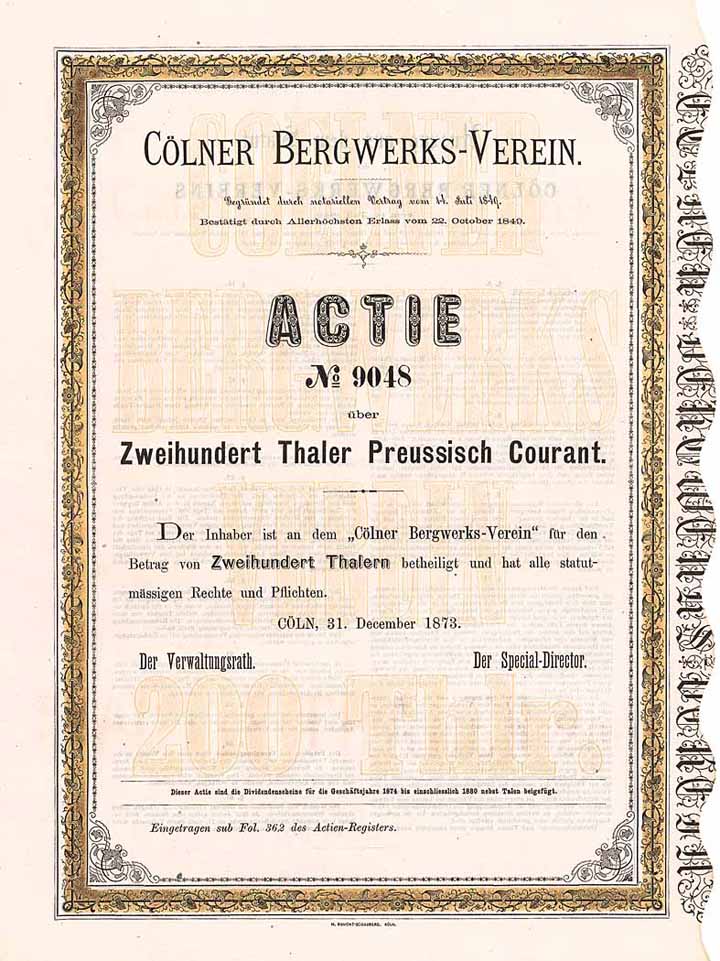 Cölner Bergwerks-Verein