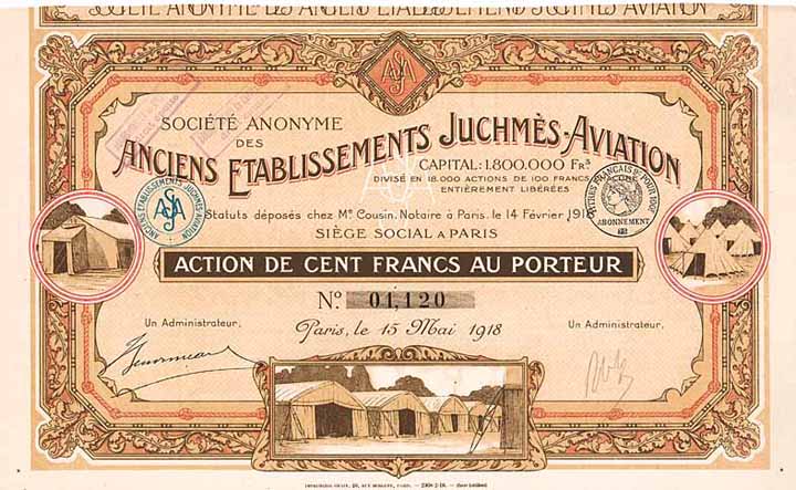 S. A. des Anciens Etablissements Juchmès-Aviation