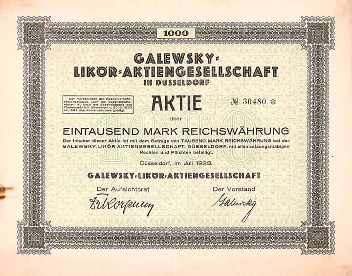 Galewsky-Likör-AG