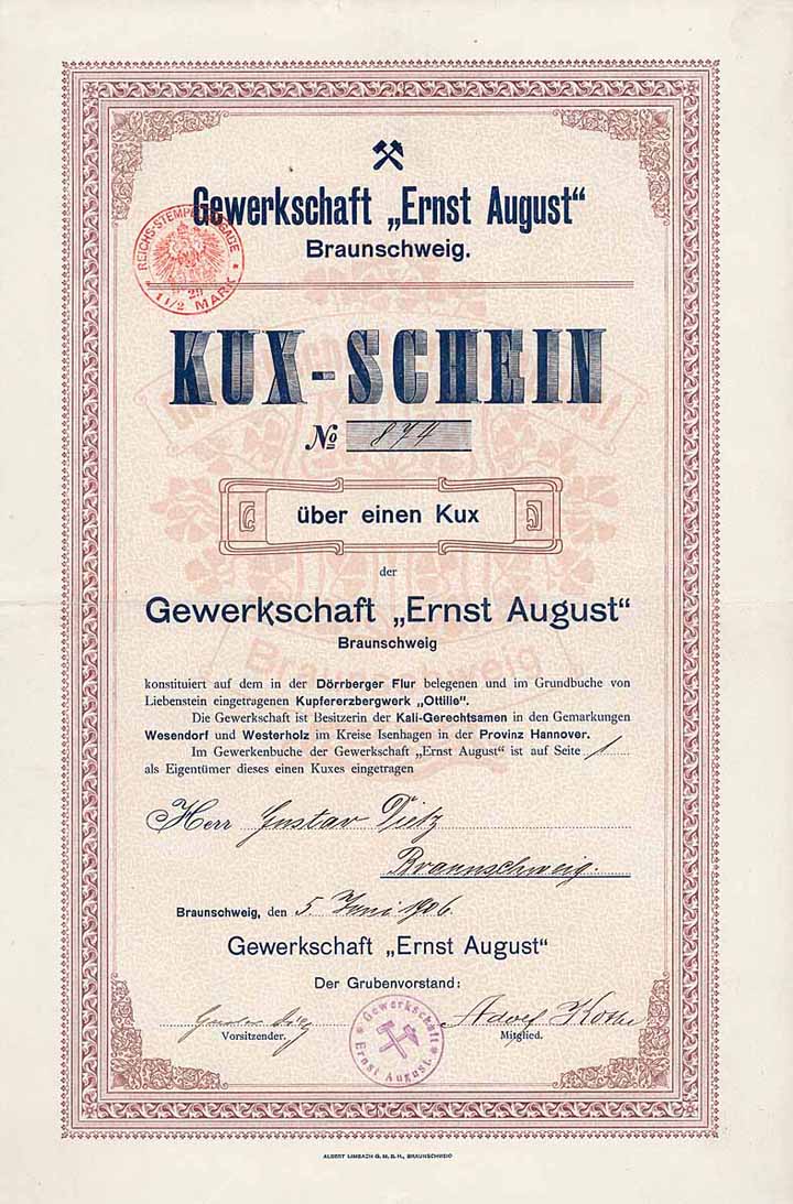 Gewerkschaft Ernst August