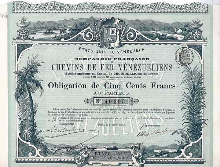 Cie. Francaise C.d.F. Vénézuéliens S.A.