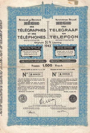 Koninkrijk Belgie Regie van Telegraaf en Telefoon