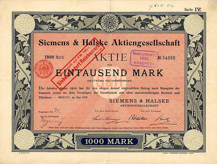 Siemens & Halske AG