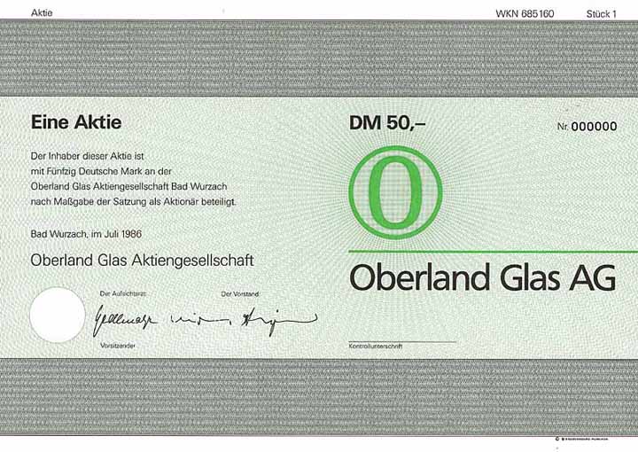 Oberland Glas AG