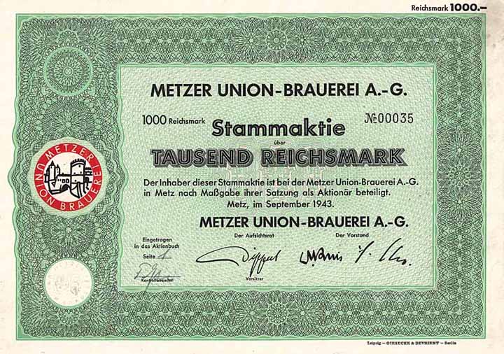 Metzer Union-Brauerei AG