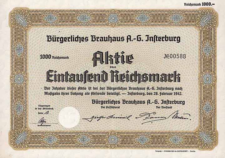 Bürgerliches Brauhaus AG