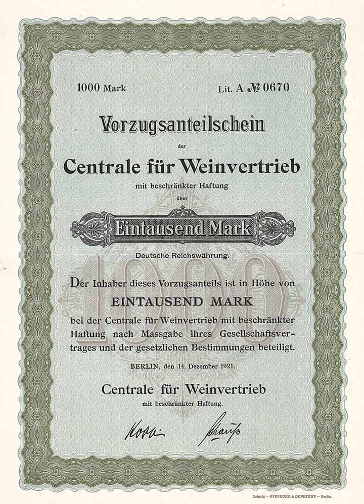 Centrale für Weinvertrieb mbH