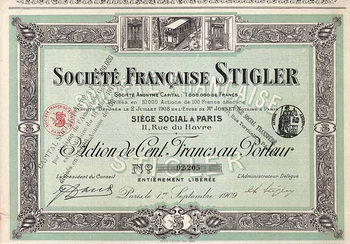 Soc. Francaise Stigler S.A.