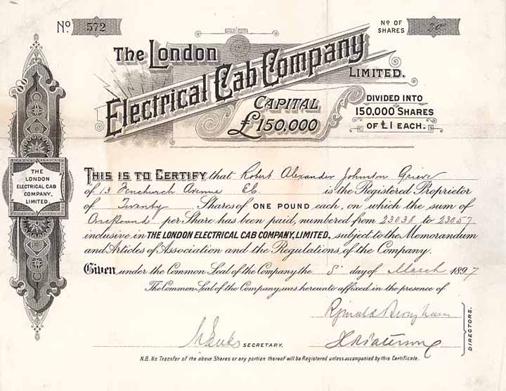 London Electrical Cab Co.