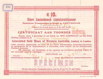 Associated Gold Mines of Western Australia Ltd.