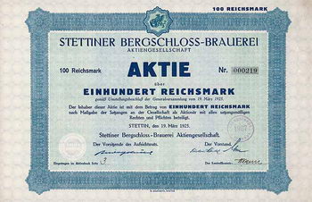 Stettiner Bergschloss-Brauerei AG