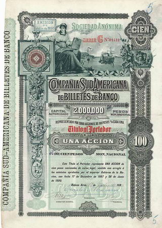 Cia. Sud Americana de Billetes de Banco S.A.
