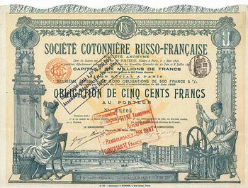 Soc. Cotonnière Russo-Francaise S.A.