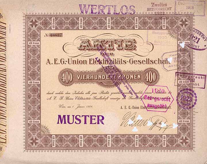 A.E.G.-Union Elektrizitäts-Gesellschaft