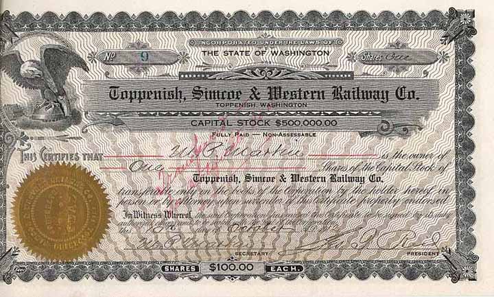 Toppenish, Simcoe & Western Railway