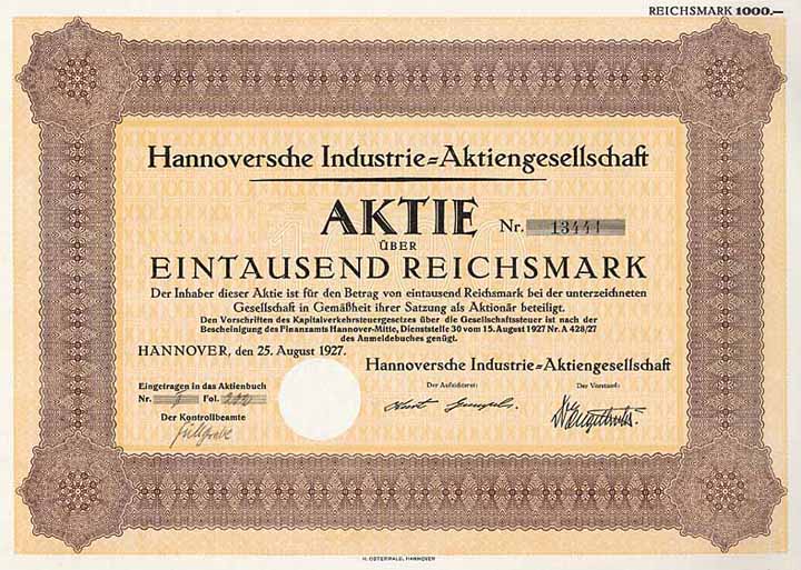 Hannoversche Industrie-AG