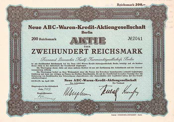 Neue ABC-Waren-Kredit-AG