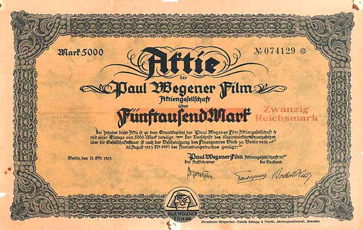 Paul Wegener Film AG