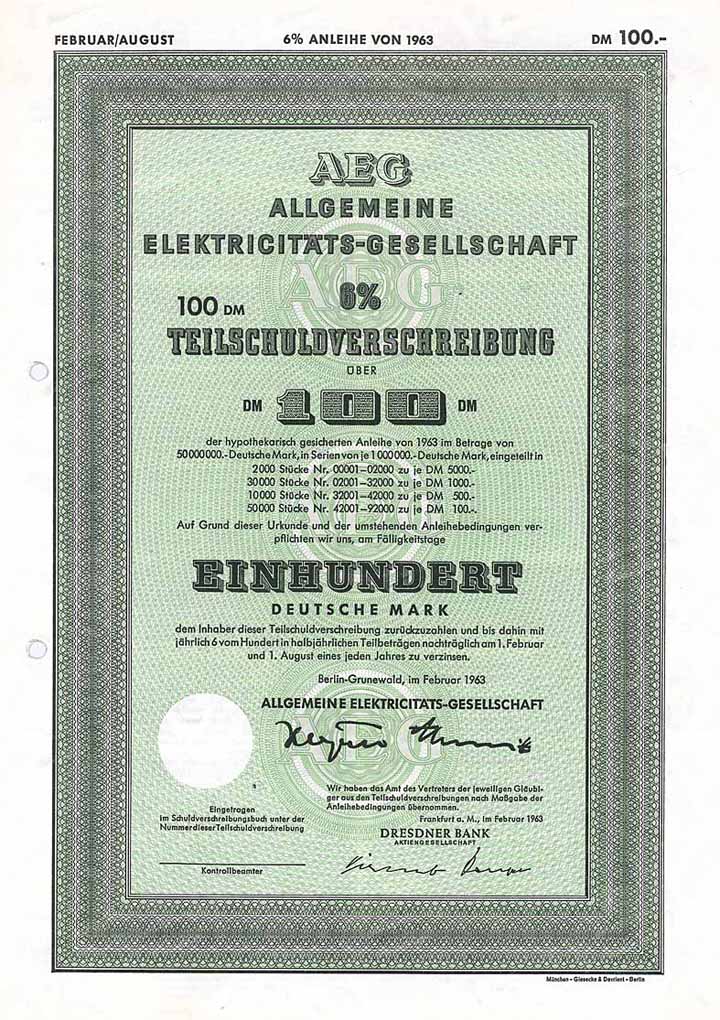 Allgemeine Elektricitäts-Gesellschaft