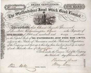 Staffordshire Joint Stock Bank