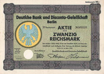 Deutsche Bank und Disconto-Gesellschaft