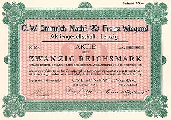 C.W. Emmrich Nachf. & Franz Wiegand AG