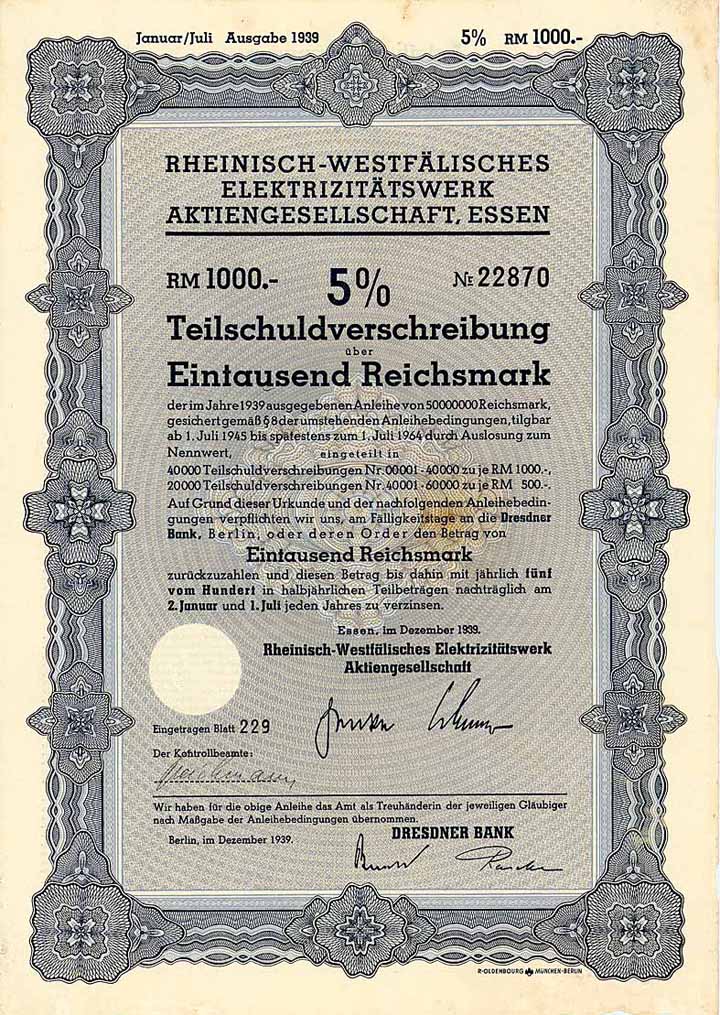 Rheinisch-Westfälisches Elektrizitätswerk AG