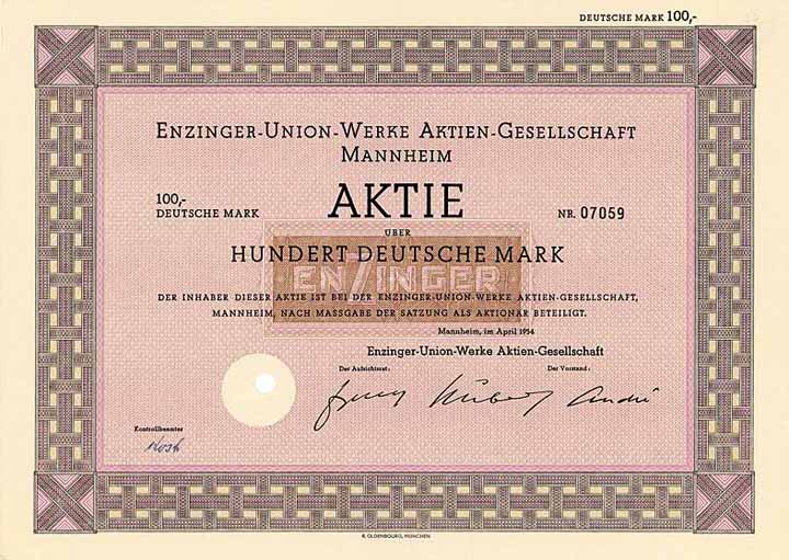 Enzinger-Union-Werke AG