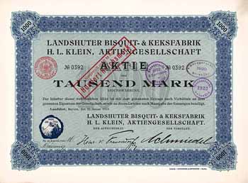 Landshuter Bisquit- & Keksfabrik H. L. Klein AG