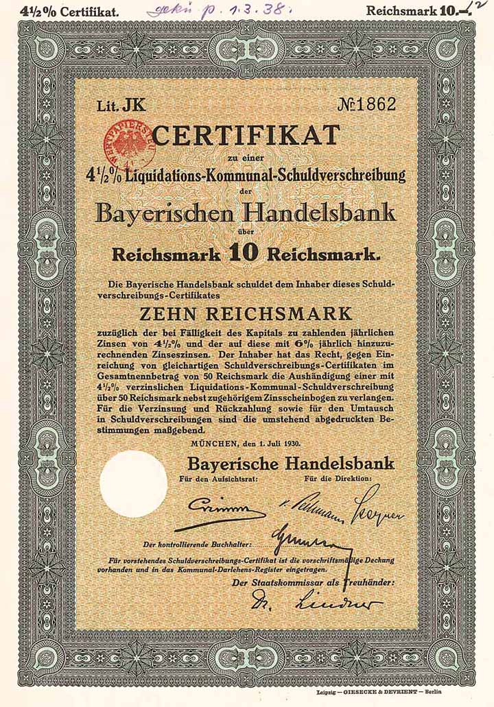 Bayerische Handelsbank