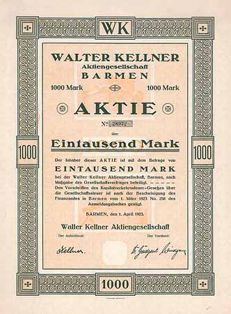 Walter Kellner AG