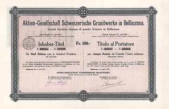 AG Schweizerische Granitwerke
