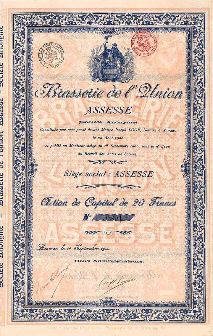 Brasserie de l’Union Assesse S.A.