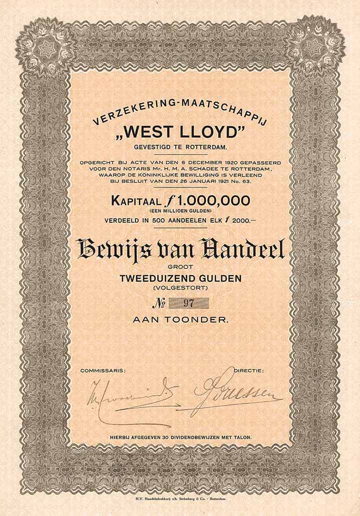 Verzekering-Maatschappij West Lloyd