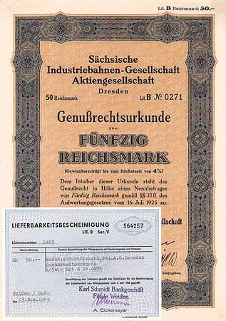 Sächsische Industriebahnen-Gesellschaft AG