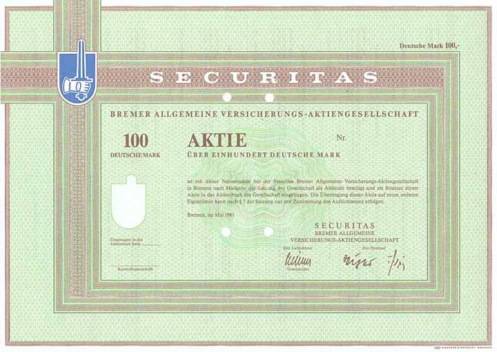 SECURITAS Bremer Allgemeine Versicherungs-AG