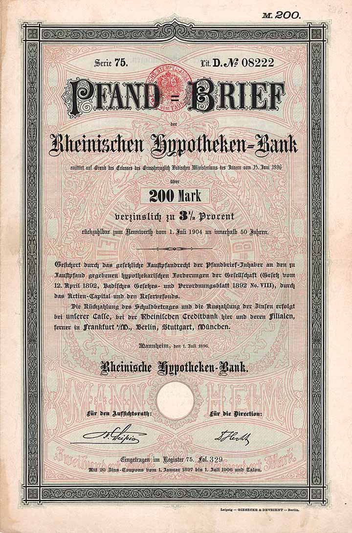 Rheinische Hypotheken-Bank